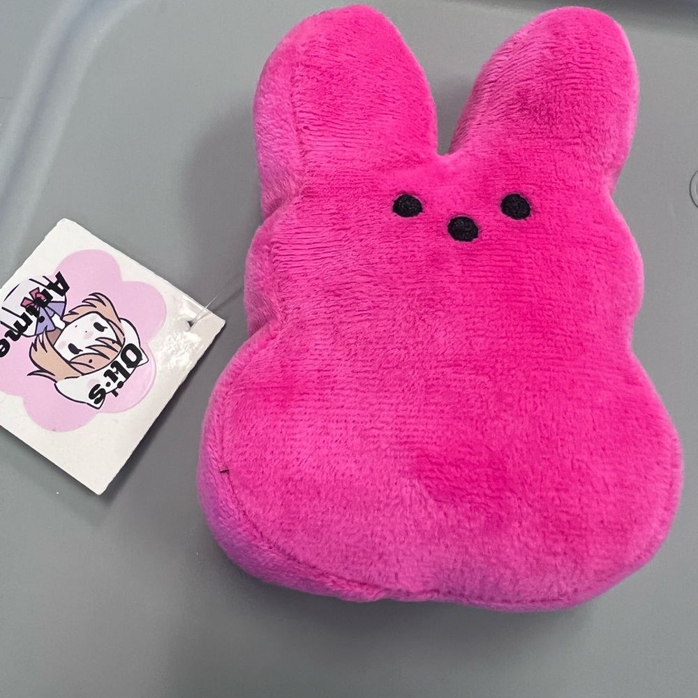 Pink Plush Bunny purse